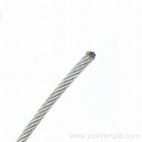 316 stainless steel wire rope 1x19 2.5mm